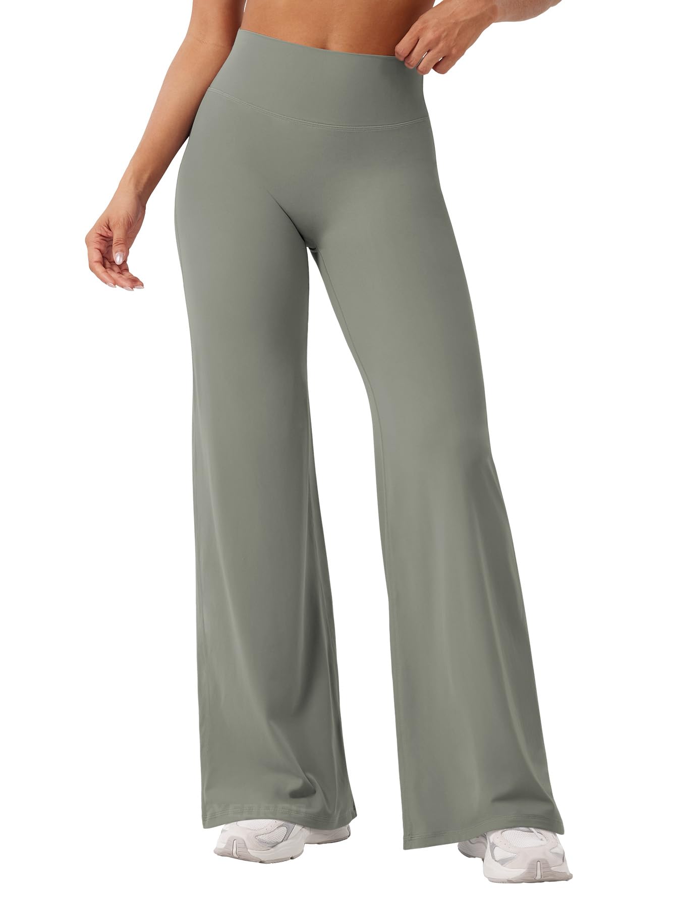 YEOREO Ease Workout Leggings Womens No Front Seam Straight Leggings 29"/ 31.5"/ 33"/ 35" High Waist Buttery Eddiy Yoga Pants