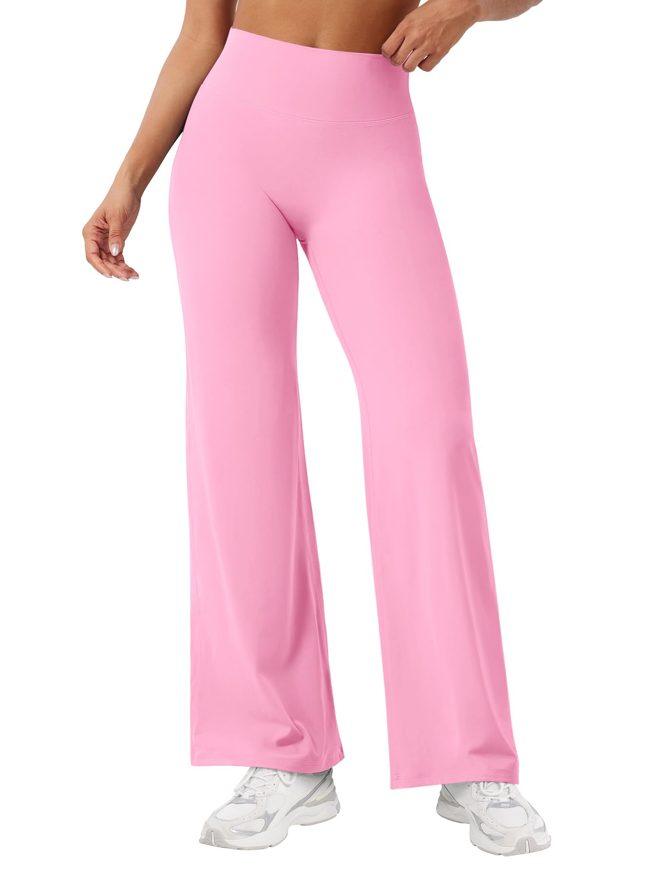 YEOREO Ease Workout Leggings Womens No Front Seam Straight Leggings 29"/ 31.5"/ 33"/ 35" High Waist Buttery Eddiy Yoga Pants