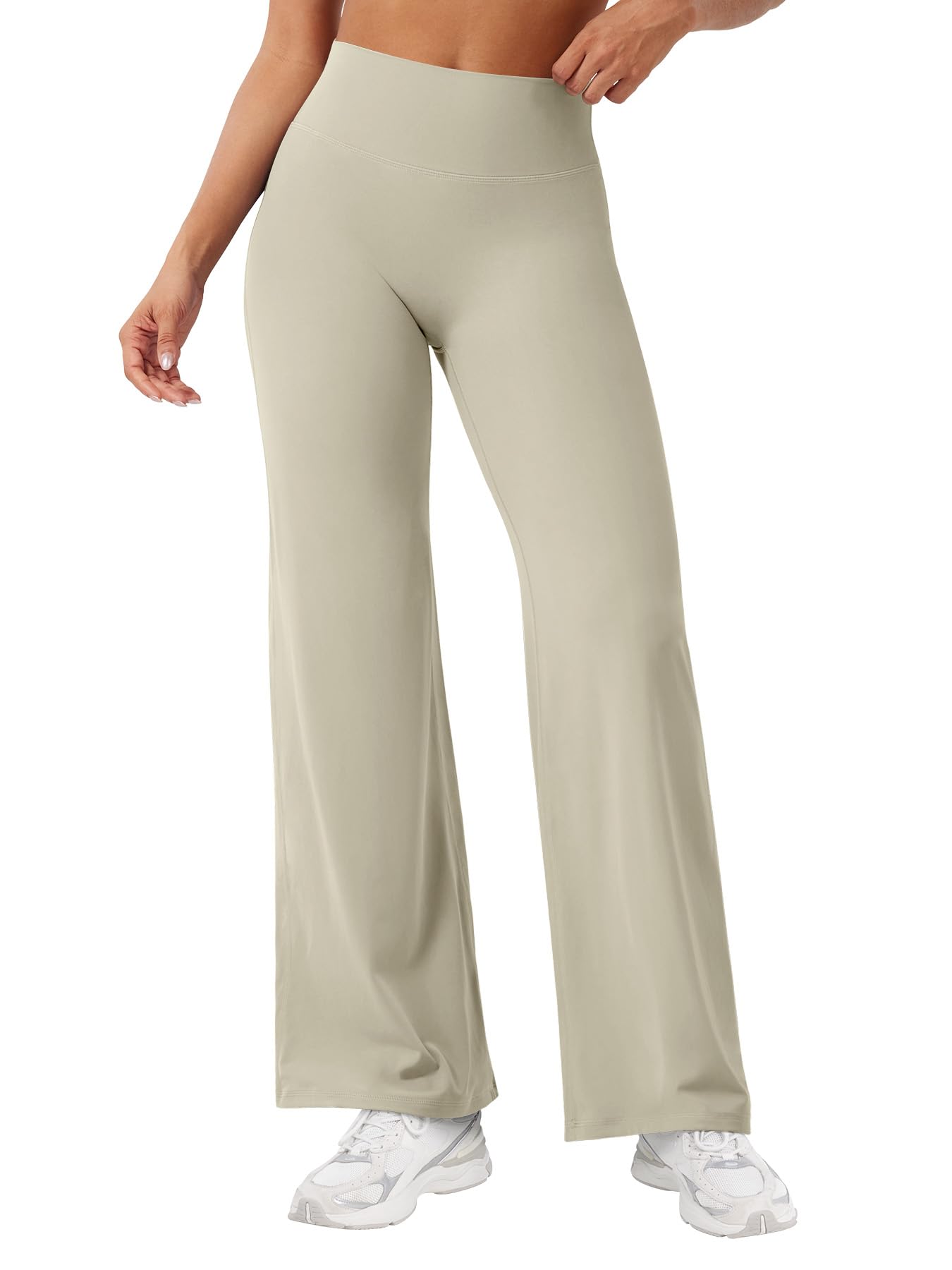 YEOREO Ease Workout Leggings Womens No Front Seam Straight Leggings 29"/ 31.5"/ 33"/ 35" High Waist Buttery Eddiy Yoga Pants
