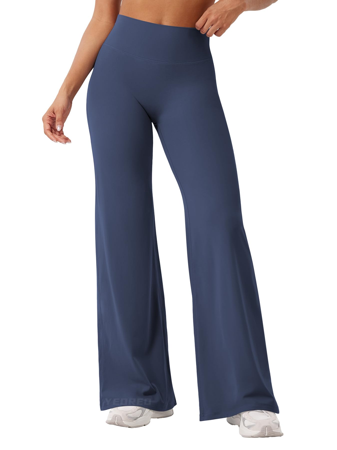 YEOREO Ease Workout Leggings Womens No Front Seam Straight Leggings 29"/ 31.5"/ 33"/ 35" High Waist Buttery Eddiy Yoga Pants