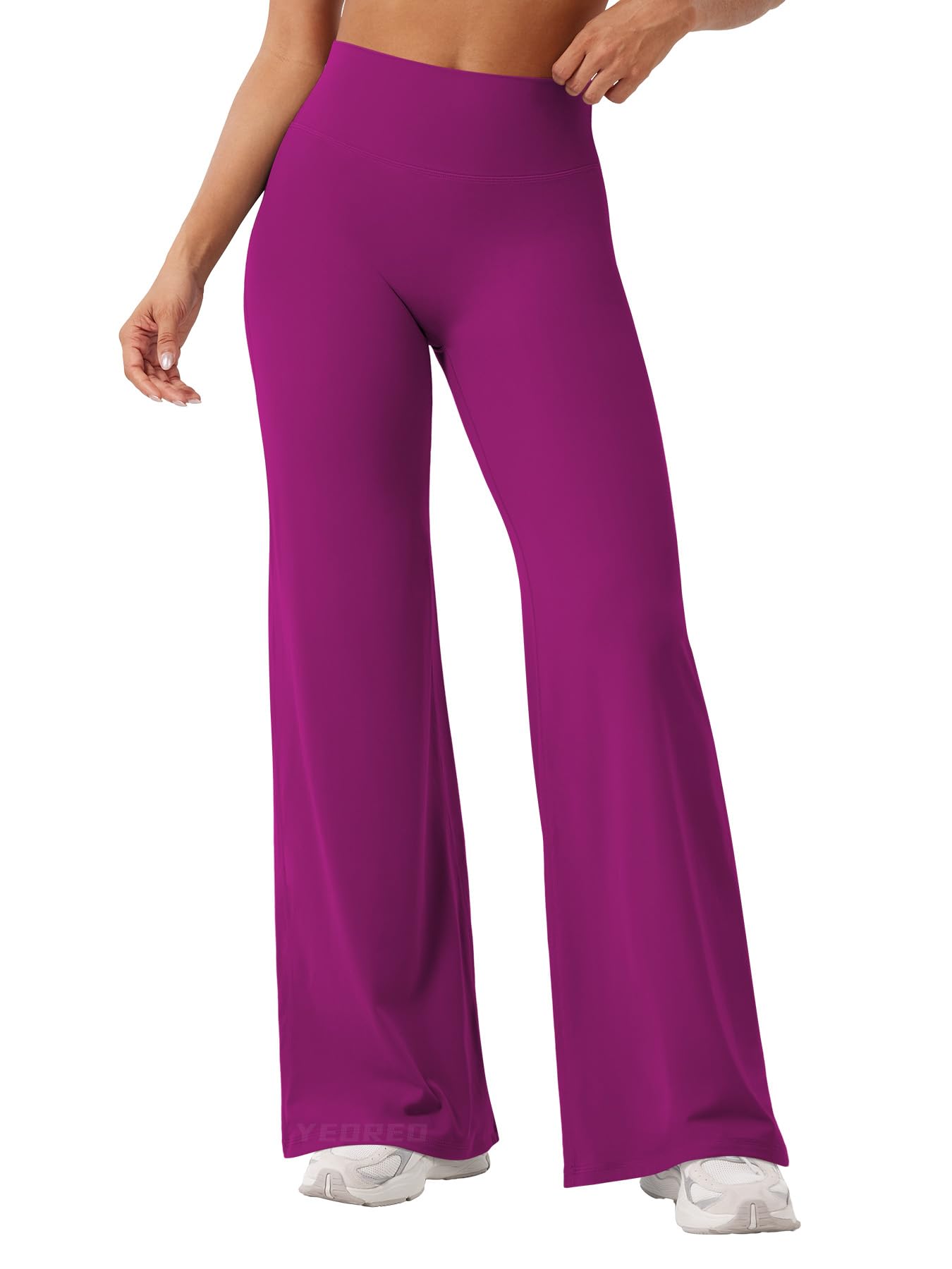 YEOREO Ease Workout Leggings Womens No Front Seam Straight Leggings 29"/ 31.5"/ 33"/ 35" High Waist Buttery Eddiy Yoga Pants