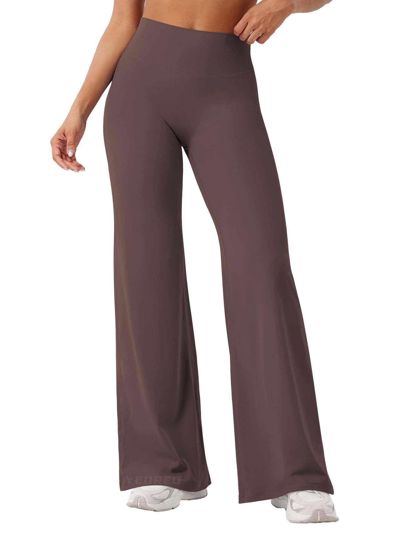 YEOREO Ease Workout Leggings Womens No Front Seam Straight Leggings 29"/ 31.5"/ 33"/ 35" High Waist Buttery Eddiy Yoga Pants