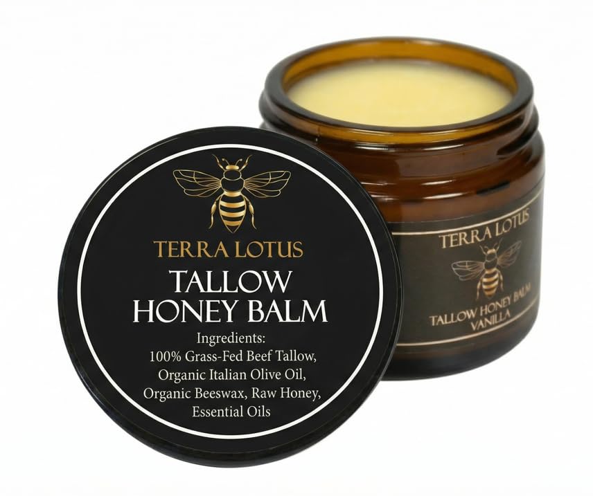 Terra Lotus Organic Grass-Fed Beef Tallow Balm