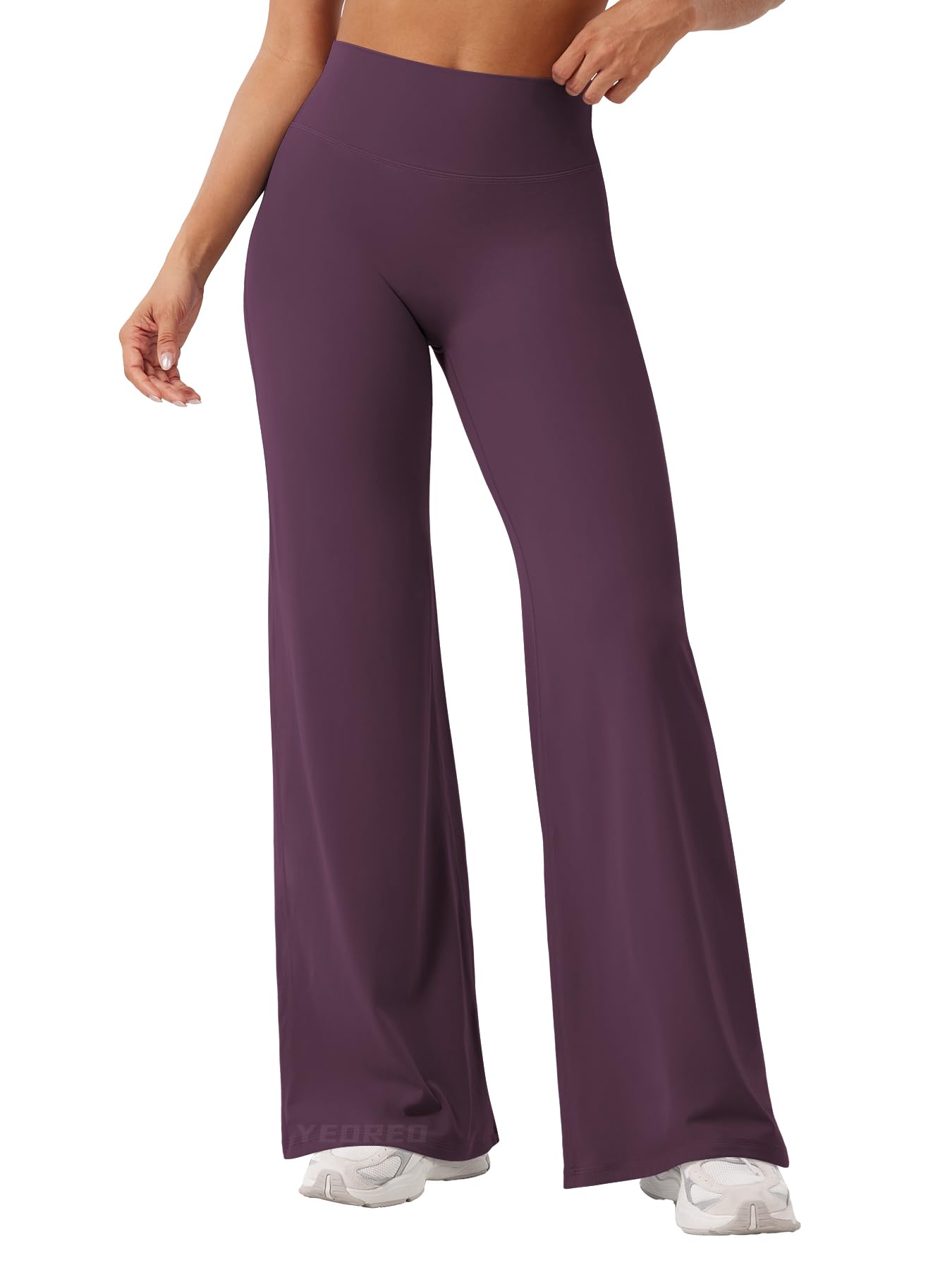 YEOREO Ease Workout Leggings Womens No Front Seam Straight Leggings 29"/ 31.5"/ 33"/ 35" High Waist Buttery Eddiy Yoga Pants
