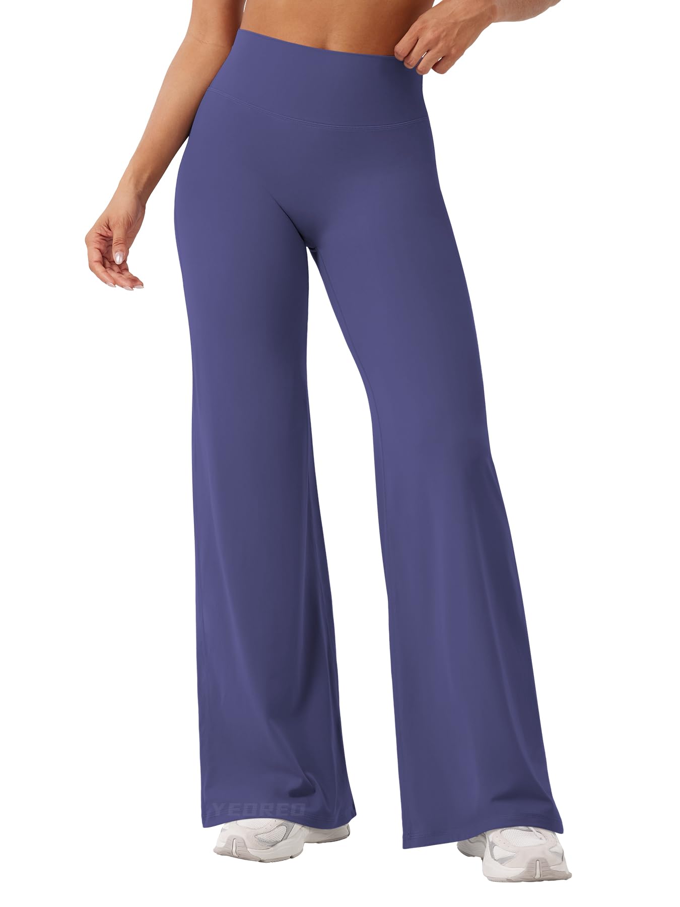 YEOREO Ease Workout Leggings Womens No Front Seam Straight Leggings 29"/ 31.5"/ 33"/ 35" High Waist Buttery Eddiy Yoga Pants