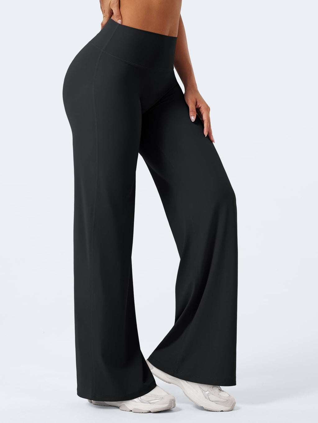 YEOREO Ease Workout Leggings Womens No Front Seam Straight Leggings 29"/ 31.5"/ 33"/ 35" High Waist Buttery Eddiy Yoga Pants