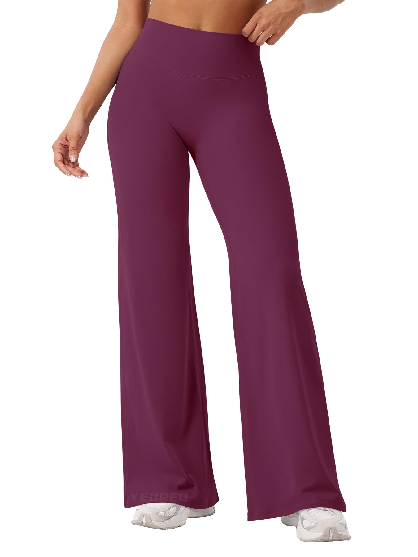 YEOREO Ease Workout Leggings Womens No Front Seam Straight Leggings 29"/ 31.5"/ 33"/ 35" High Waist Buttery Eddiy Yoga Pants