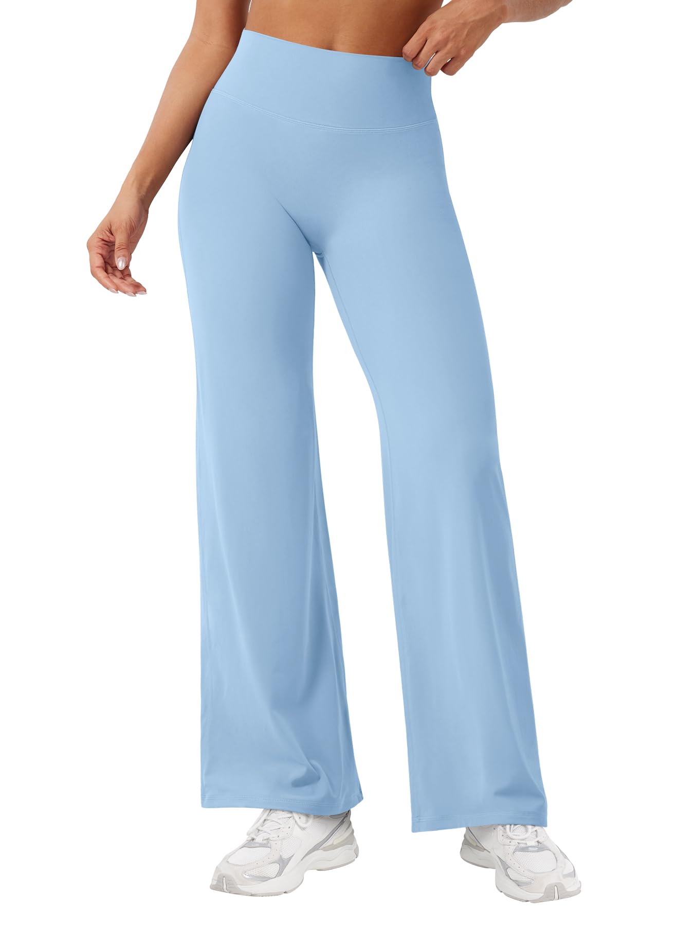 YEOREO Ease Workout Leggings Womens No Front Seam Straight Leggings 29"/ 31.5"/ 33"/ 35" High Waist Buttery Eddiy Yoga Pants