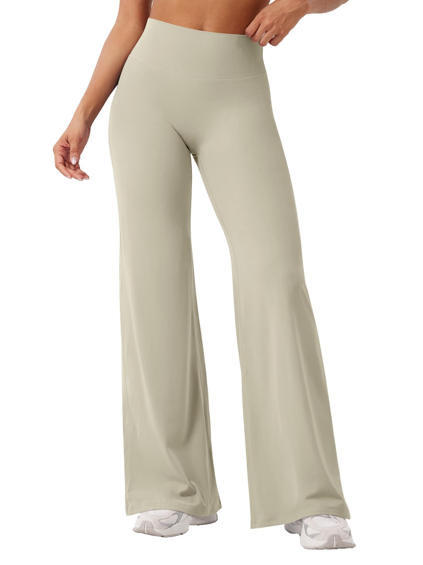 YEOREO Ease Workout Leggings Womens No Front Seam Straight Leggings 29"/ 31.5"/ 33"/ 35" High Waist Buttery Eddiy Yoga Pants