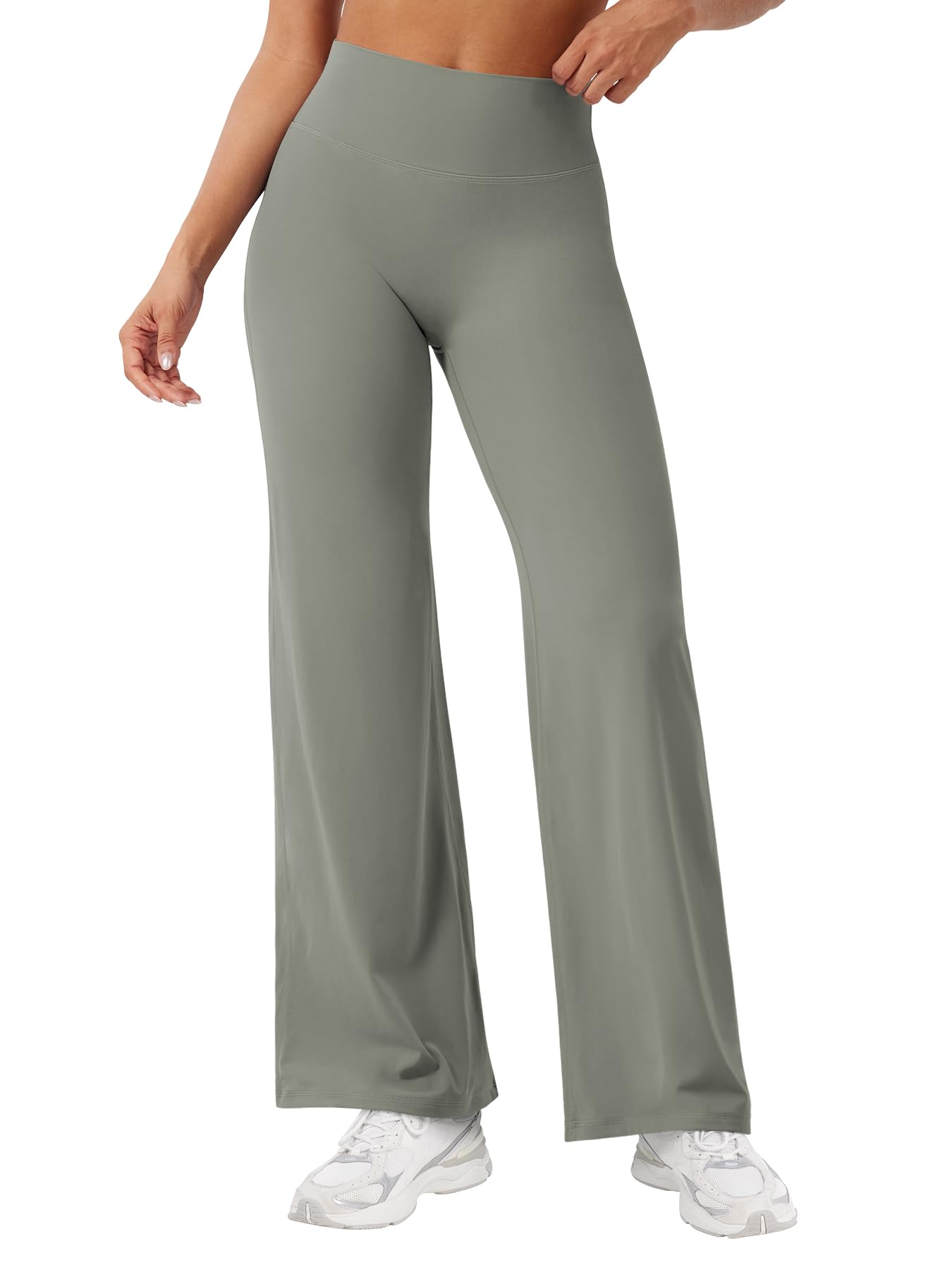 YEOREO Ease Workout Leggings Womens No Front Seam Straight Leggings 29"/ 31.5"/ 33"/ 35" High Waist Buttery Eddiy Yoga Pants