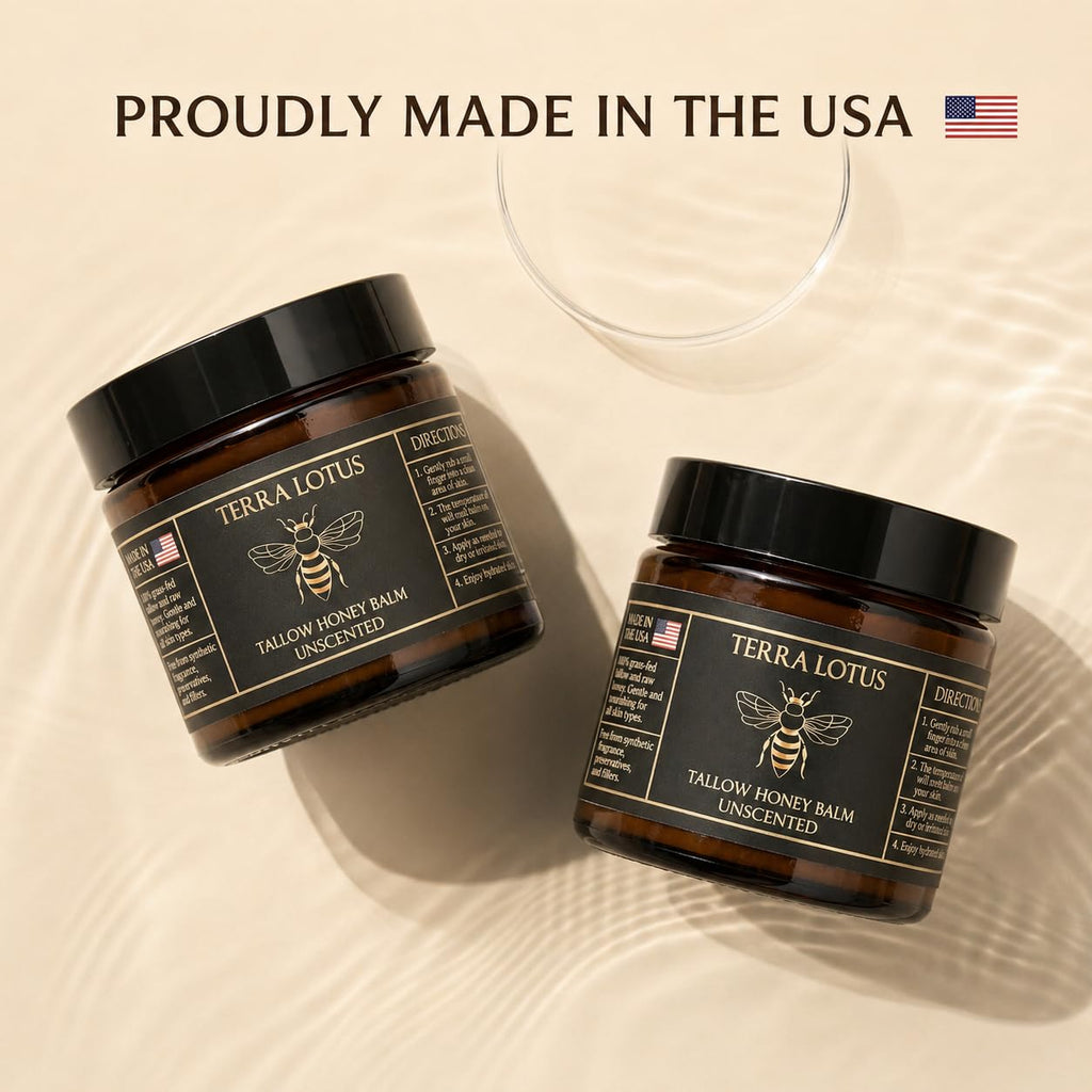 Terra Lotus Organic Grass-Fed Beef Tallow Balm