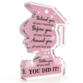 Graduation Decorations 2026 Class Of 2026 Graduation Gifts For Her College University College Middle Graduate Gifts For Women Personalized Acrylic Plaque Inspirational Decor Senior Keepsake