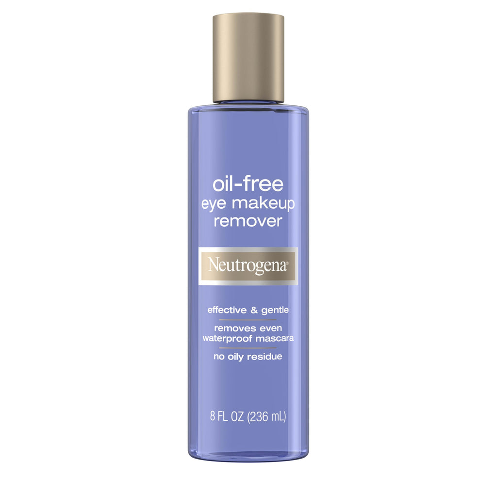 Neutrogena Gentle Oil-Free Eye Makeup Remover & Cleanser for Sensitive Eyes, Non-Greasy Makeup Remover, Removes Waterproof Mascara