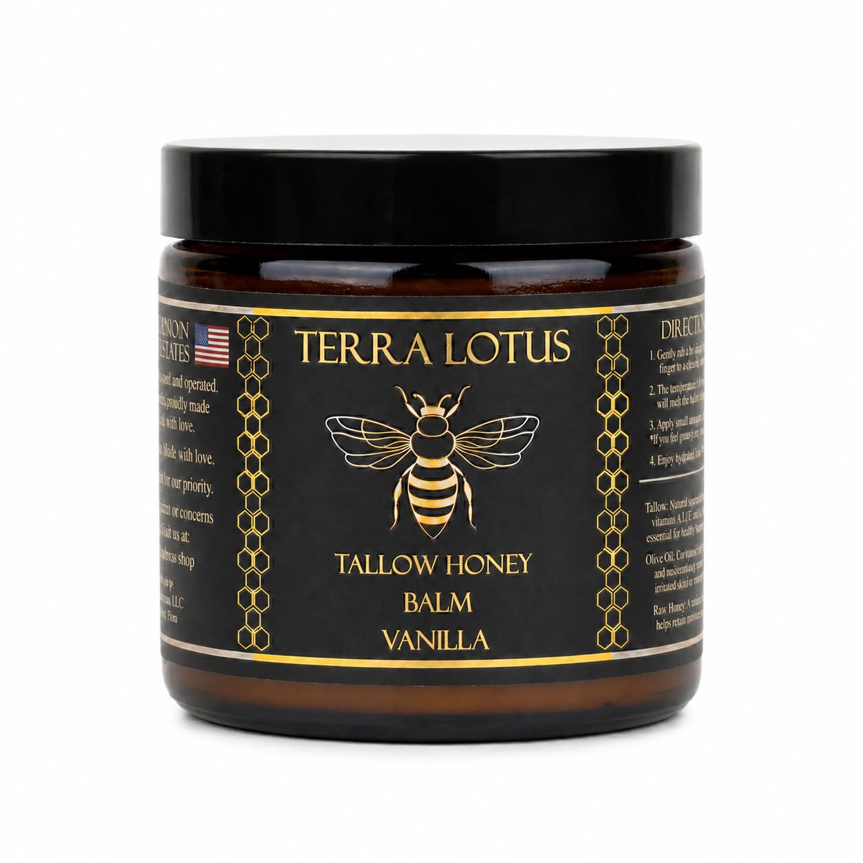 Terra Lotus Organic Grass-Fed Beef Tallow Balm