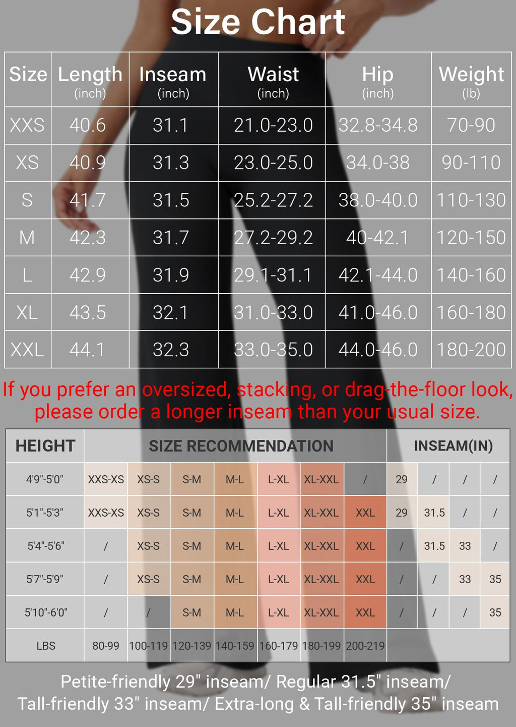 YEOREO Ease Workout Leggings Womens No Front Seam Straight Leggings 29"/ 31.5"/ 33"/ 35" High Waist Buttery Eddiy Yoga Pants