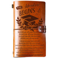 PRSTENLY Graduation Leather Journal