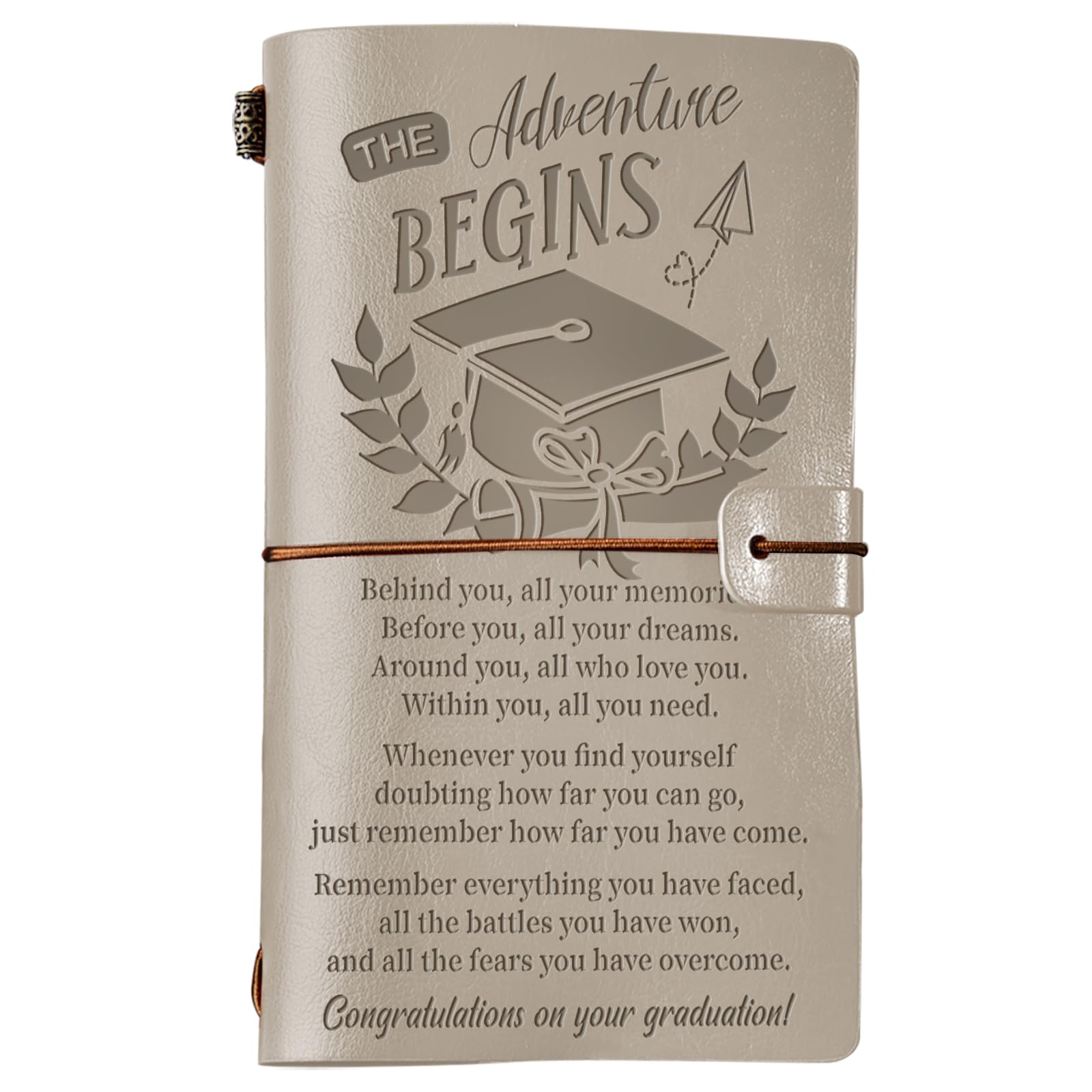 PRSTENLY Graduation Leather Journal