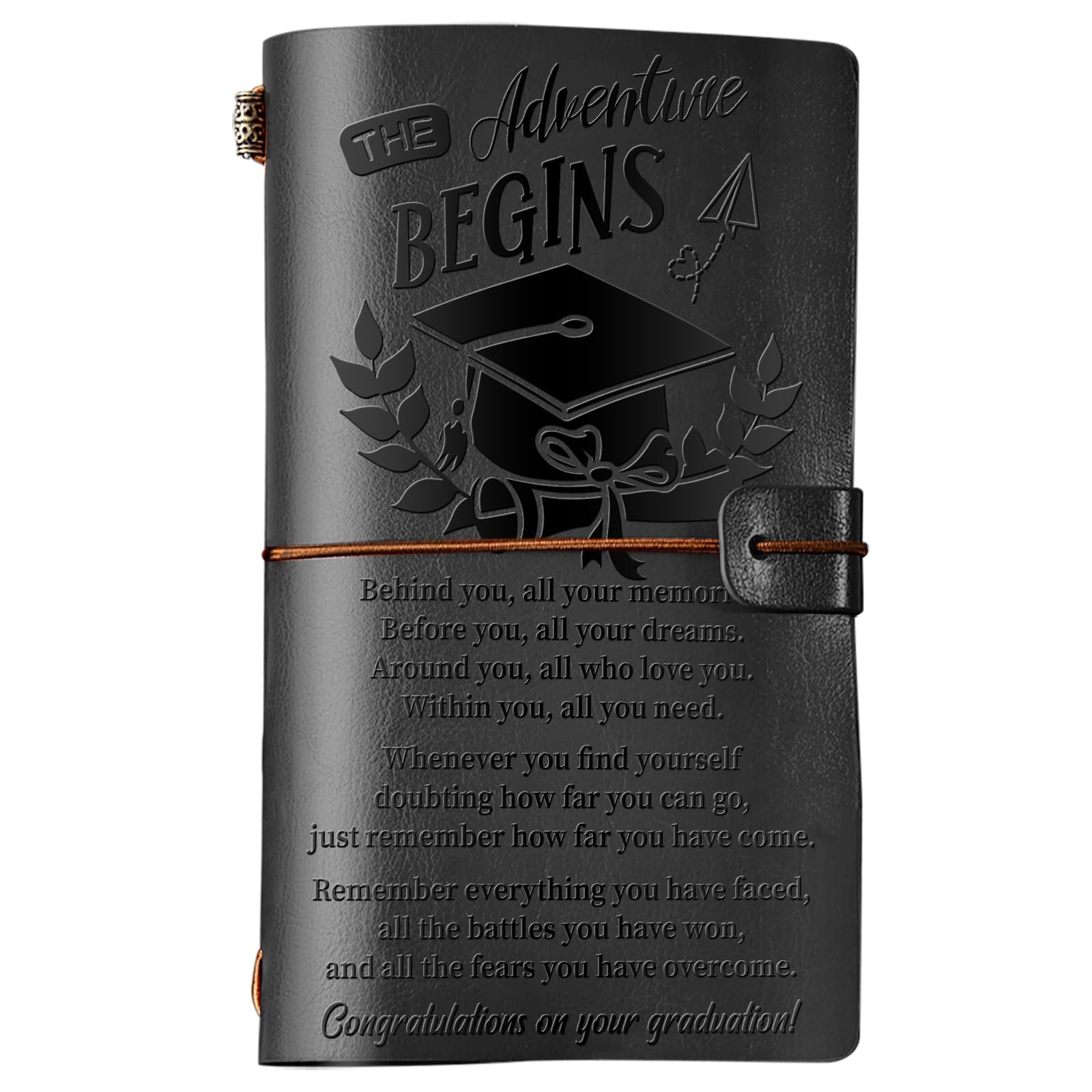 PRSTENLY Graduation Leather Journal