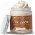 Amallow 100% Grass Fed Beef Tallow for Skin Care - Face + Body - Whipped Moisturizer - Natural Lotion, 4 FL. oz.