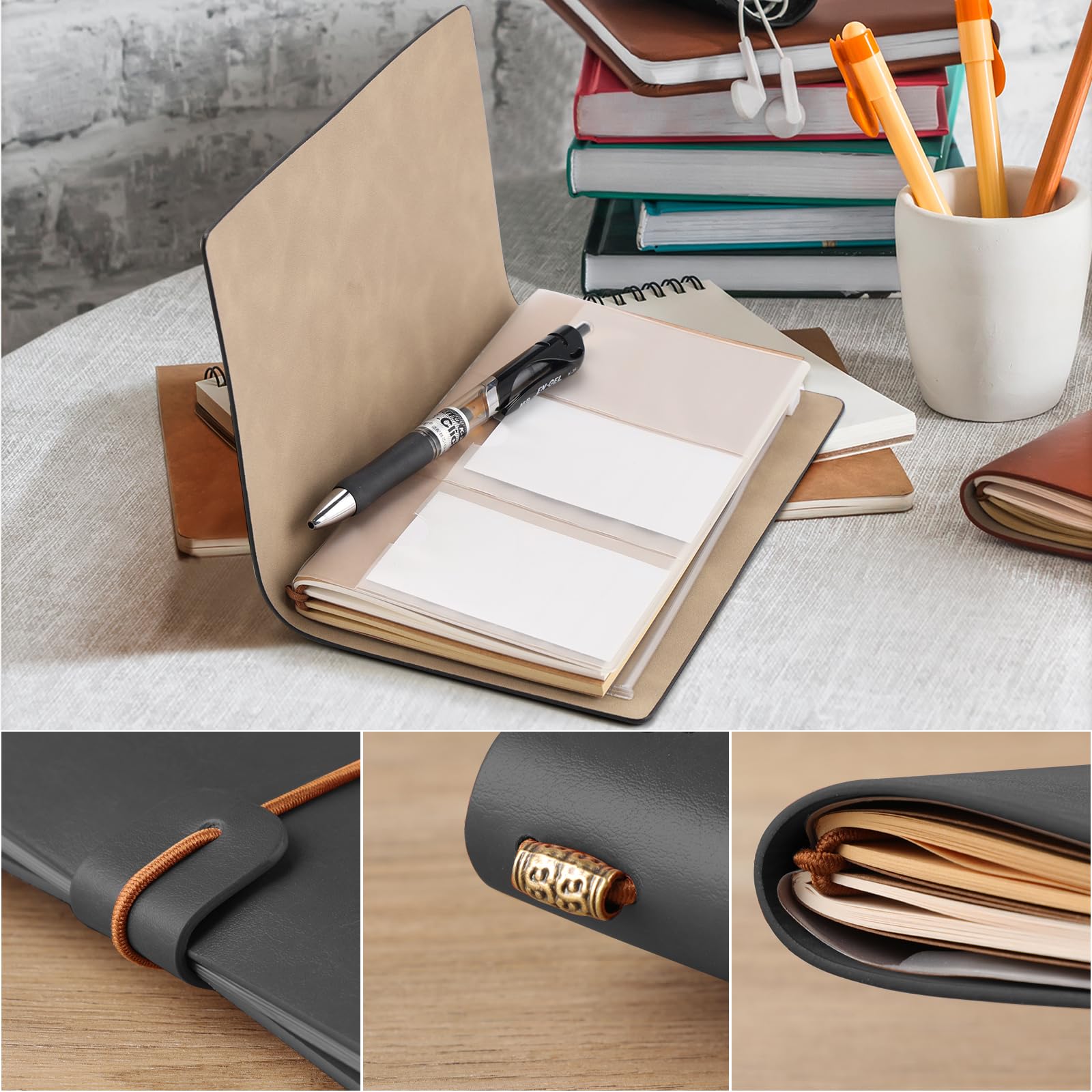 PRSTENLY Graduation Leather Journal