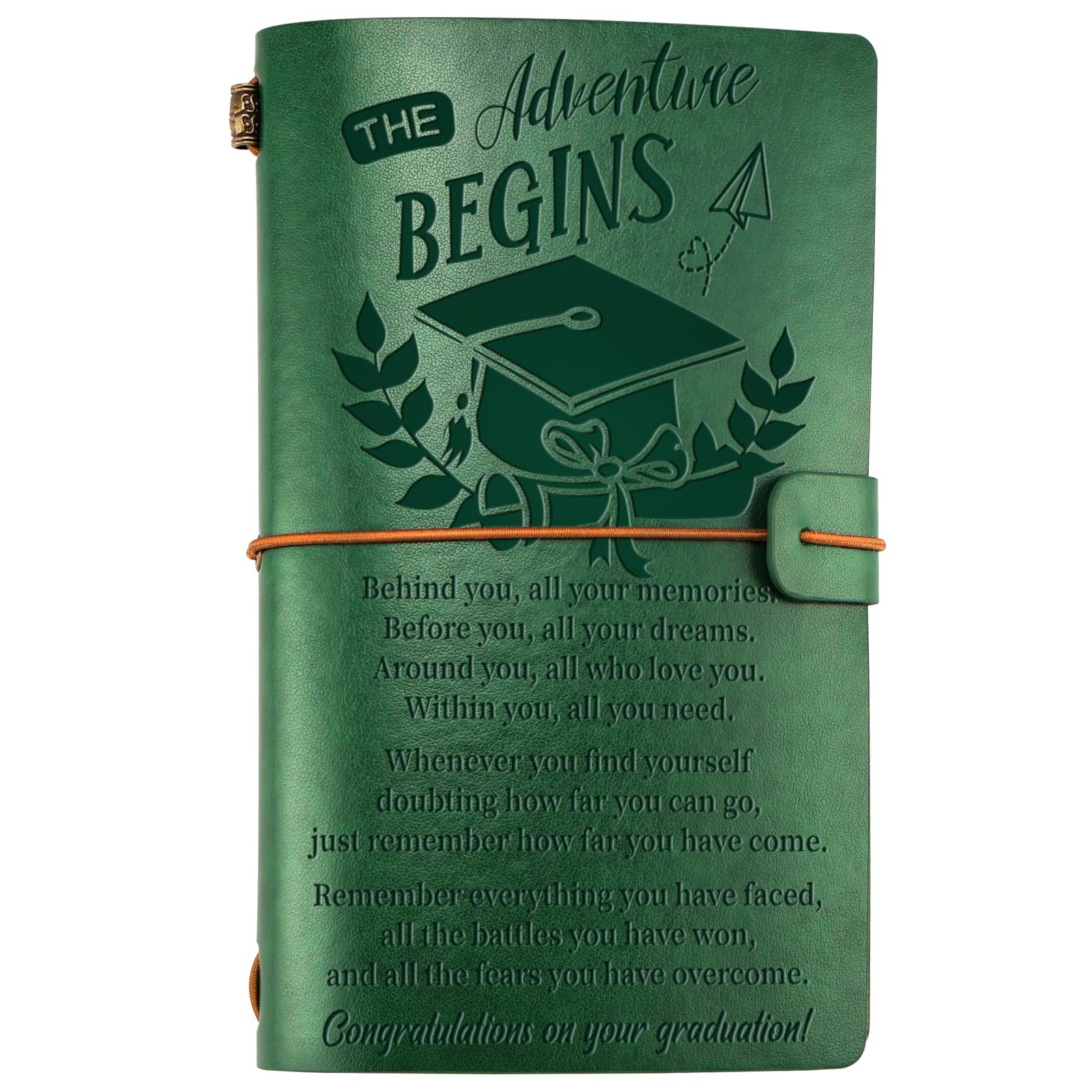PRSTENLY Graduation Leather Journal