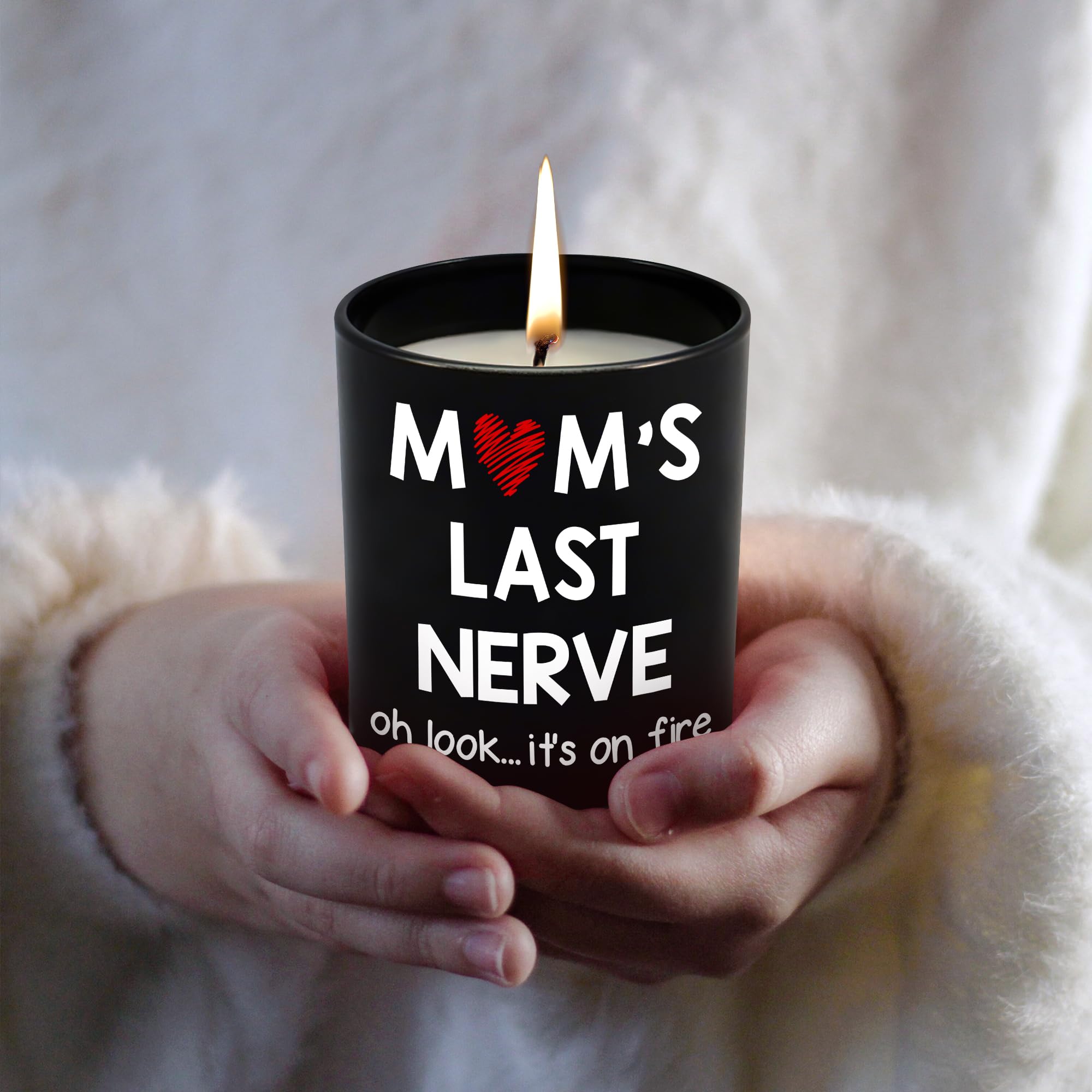 ARVEXO Birthday Mom Gifts from Daughter Son - Long Lasting Vanilla Lavender Candle 10 Oz - Birthday Christmas Funny Gifts for Stepmom Mother-in-Law Grandma