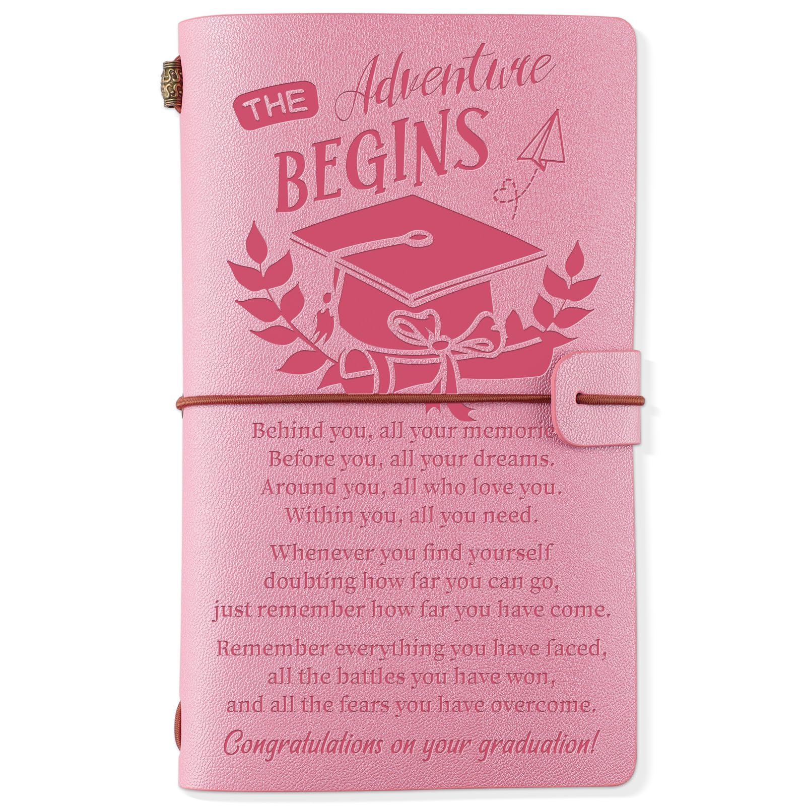 PRSTENLY Graduation Leather Journal