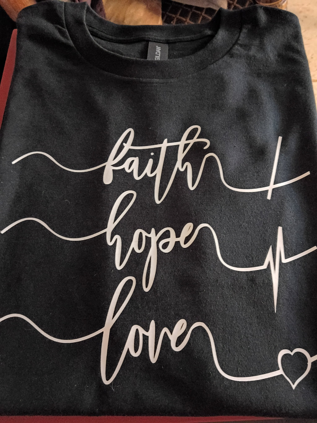Faith, Hope, Love Tshirt gift for anyone