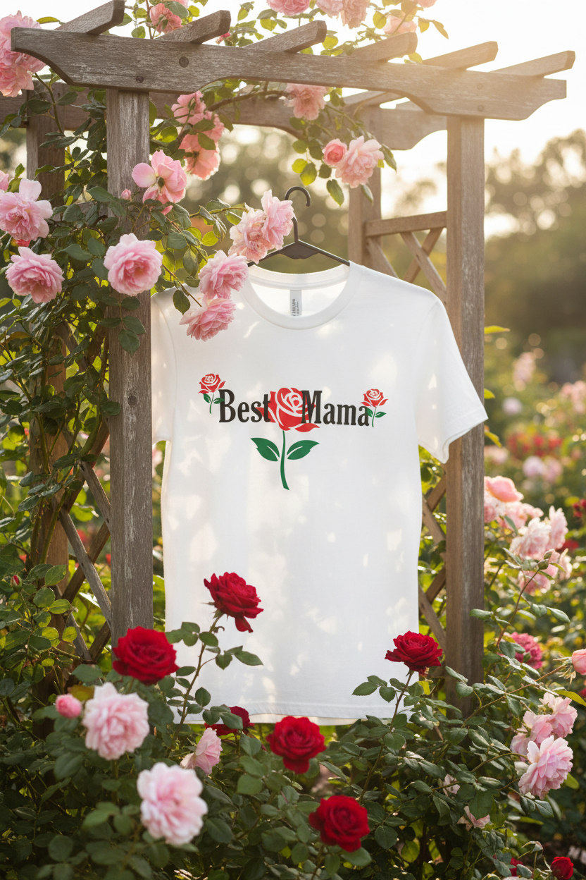 Best Mama Tshirt Gift for mom Gift for mother's day