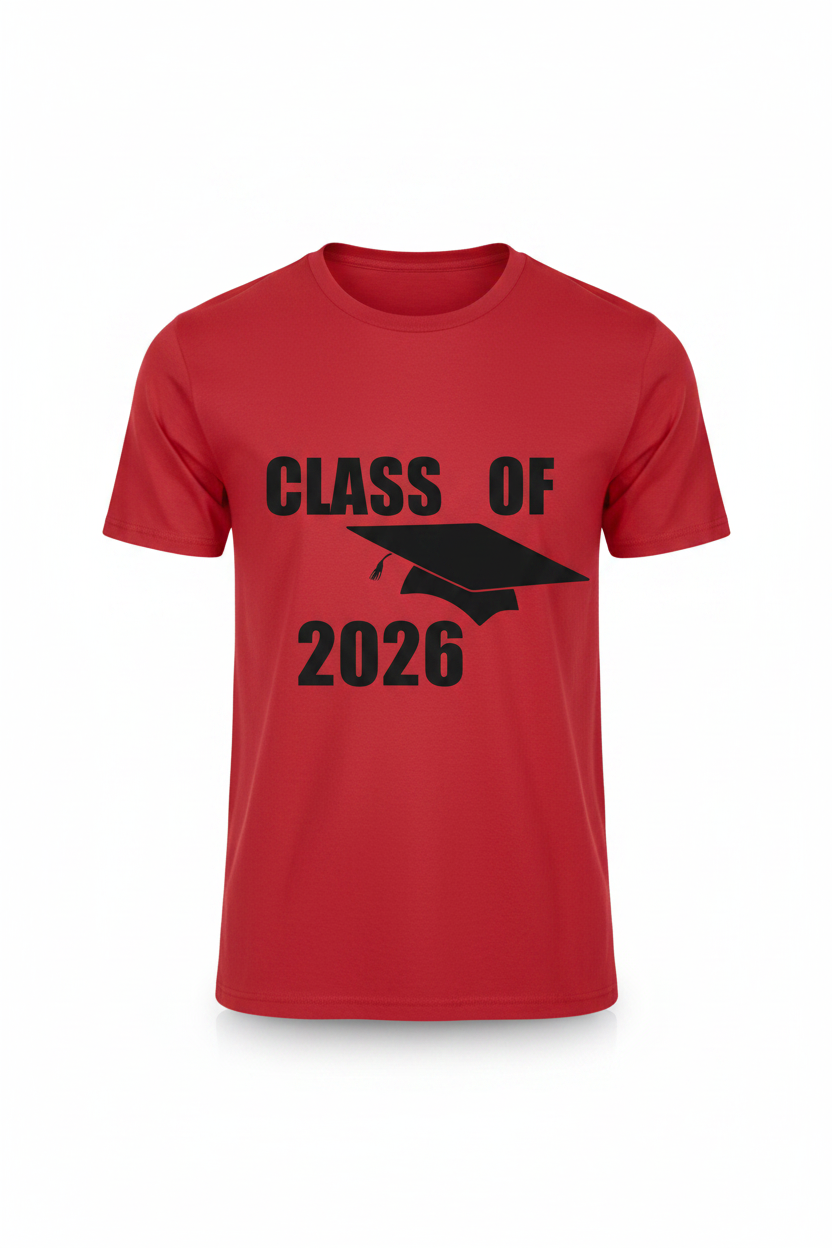 Class of 2026 Red Ghost Mannequin